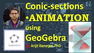 Beautiful Visualization of Conic Sections | GeoGebra 3D Animation
