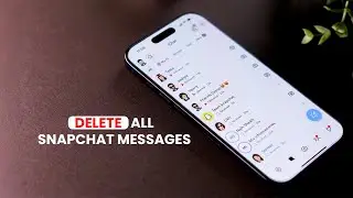 Как легко удалить все сообщения в Snapchat?