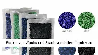 Wax enthaarung, Wachsw&auml;rmer mit Wachsperlen f&uuml;r haarentfernung Komplett Wachs Haarentfernung set