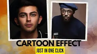 You Can Turn Your Photos into Cartoons (with Caricature Style).Using Photoshop I Photoshop Tutorial