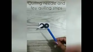 How to use crimper and quilling needle?