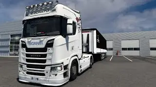 Euro Truck Simulator 2 prima prova per il nostro Scania 520S