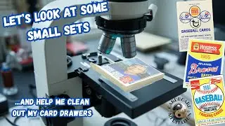 PART 1!  Help me clean up my card room...look what I've found, cool small sets...take a look!