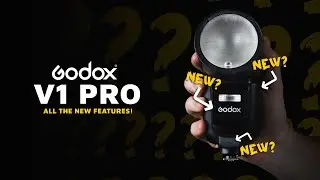 Эксклюзивный первый быстрый взгляд на Godox V1 PRO!