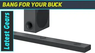 Immersive Audio Bliss: LG S90QY 5.1.3ch Sound Bar Review