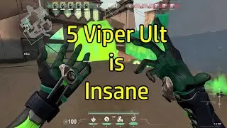 Five Viper Ultimate is Insane in Valorant Replication Game Mode