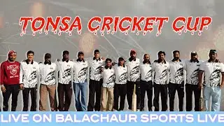 Tonsa (Sbs Nagar) NiroL Cricket Cup 2025 || Day-1|| Balachaur Sports Live
