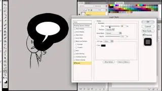 Photoshop Layer FX - Stroke
