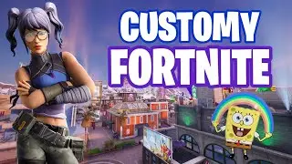 CUSTOMY W FORTNITE! TOP MODEL, SIMON I WIĘCEJ! WBIJAJ POGRAĆ!