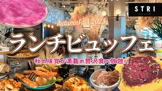 【食べ放題】秋の味覚満喫のランチビュッフェ！生搾りモンブラン再登場！新鮮野菜や絶品フレンチトースト爆食【ストリ】