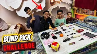 Blind pick challenge 😂