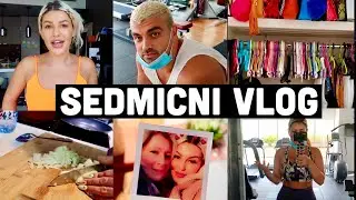 SEDMICNI VLOG|SLAGANJE I ORGANIZOVANJE ORMARA, KETO REZULTATI , NOVI RECEPTI , GRIPA, SKYLITE
