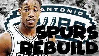 ALL 83+ OVERALL TEAM!! SAN ANTONIO SPURS REBUILD!! NBA 2K19