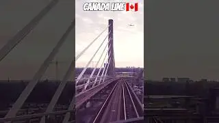 Canada Line SkyTrain is a seamless connection between Vancouver and Richmond, BC 🚊🍁🇨🇦