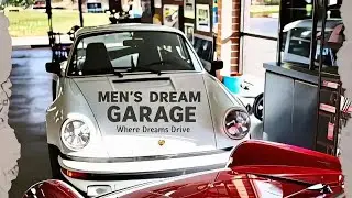 [4K VLOG]남자들의 로망...포르쉐?드림 가라지🚘Men’s Dream Garage 포르쉐 카페 
