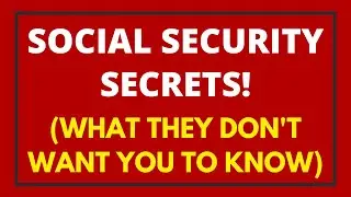 UGLY Social Security TRUTH! Social Security + Supplemental Income + Disability Benefits SSI SSDI SS