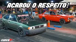 CHEVETTE TURBO VS GOL 4X4! TODO MUNDO FICOU SURPRESO