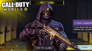 *NEW* Ghost - Gilded Reaper! (Azrael - Black & Gold) We Need This In Cod Mobile! 😍