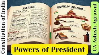 Constitution of India - Powers of President | Article 71 to 73  #upsc