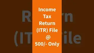 Itr #itr #incometaxefiling
