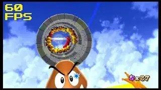 56. [60 FPS] Huge Trouble with Big Wigglers - Supermassive Galaxy - Super Mario Galaxy 2