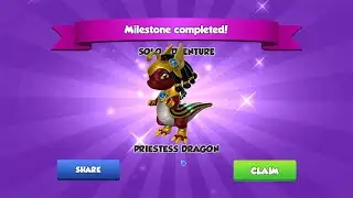 Did you get Priestess Dragon? [Solo Adventure] | Dragon Mania Legends | Gameplay Walkthrough