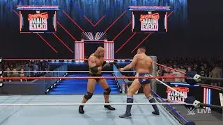 WWE 2K25 Goldberg vs Gunther Saturday Night Main Event (Title Match)