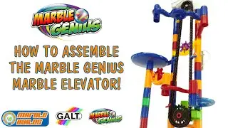 MARBLE RUN ELEVATOR for Marble Runs - Unboxing and Assembly