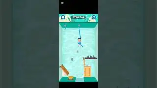 Rescue Cut Game Stage 704 gameplay #shorts #gaming #games #rescuecut #short #viralshort