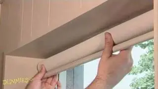 How to Install a Window Shade For Dummies