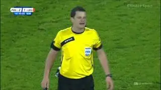 Pogoń - Legia 2:1 09.11.2014 końcówka spotkania
