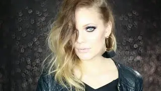 SMOKEY ROCKER CHIC Makeup & Hair tutorial