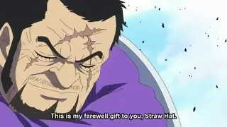 Fujitora wishes he wasn't blind so he could see Luffy's face | Dressrosa