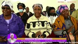 Celebrating the life of the late FRANCIS NJONJO GATURU