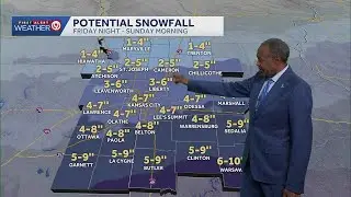 Snow beginning overnight for Kansas City, lingering into Saturday afternoon