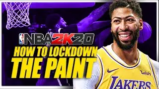 NBA 2K20 How to LOCK DOWN The Paint (DESTORY Hop Steps, Spins Etc.!)