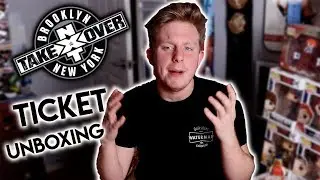 WWE NXT TakeOver Brooklyn Ticket Unboxing *AMAZING SEATS*