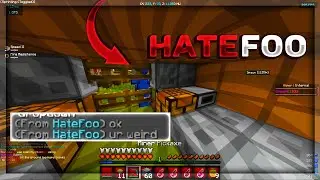 Trapping HateFoo *HE GLITCHES OUT* | Minecraft HCF