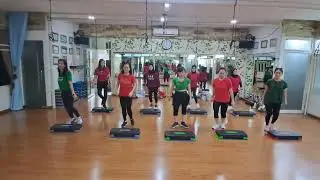 Red & Green Squad | Steprobic | Aerobik Step 🔥🔥🔥