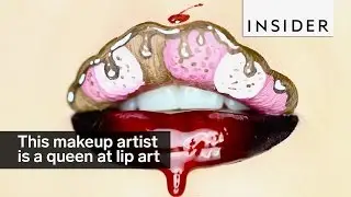 Makeup Artist Is The Queen Of Lip Art