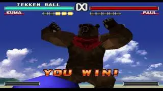 Tekken 3 Tekken Ball Mode - Kuma
