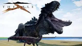 The Isle 55: Novos Hyper e Quetzalcoatlus!!! (Curiosidade) (GAMEPLAY PT-BR)