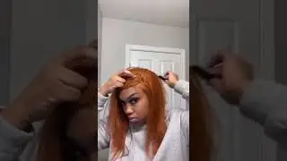 Copper Color Bob Cut Style from Ali Pearl Hair