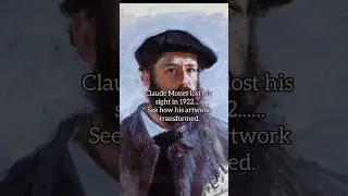 Monet's Unseen Vision: A Brush with Blindness. #art #history #painting