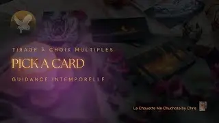 GUIDANCE INTEMPORELLE 🃏 PICK A CARD ~ TIRAGE A CHOIX MULTIPLES