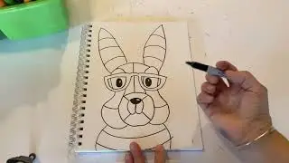 Funky Bunny Art Project