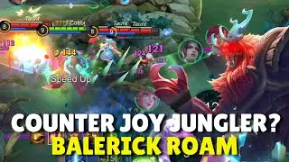 COUNTER JOY JUNGLER ATAU HYPER FIGHTER? BALERICK SOLUSINYA - MOBILE LEGENDS