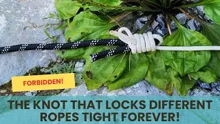 💥The Forbidden Knot! Different Ropes Lock Tight Forever!