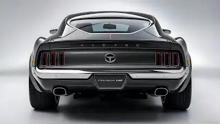 First Look at the 2025 Ford Mustang Fastback 289: A Modern Classic