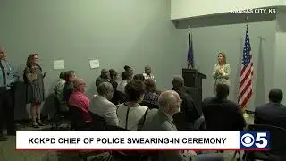 Karl Oakman sworn in as new police chief in KCK